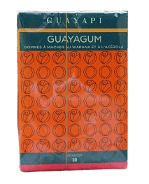 Guayagum - Gomme à mâcher au Warana et à l'Acérola