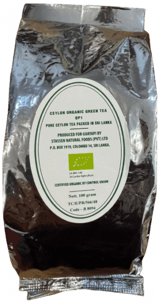 Thé Vert Bio du Sri Lanka