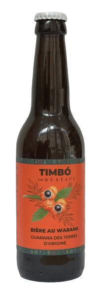 TIMBÓ - BIÈRE AU WARANA (GUARANA DES TERRES D'ORIGINE)