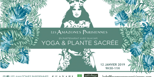 AFFICHE EVENT 12 JANV YOGA AMAZONE