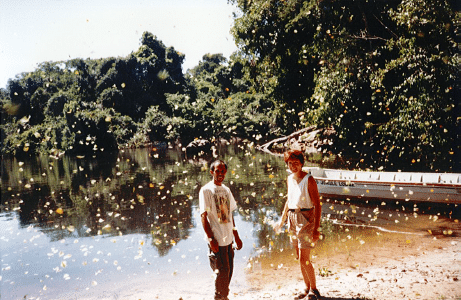 Shelley et Claudie en Amazonie_Papillons Biodiversifiés