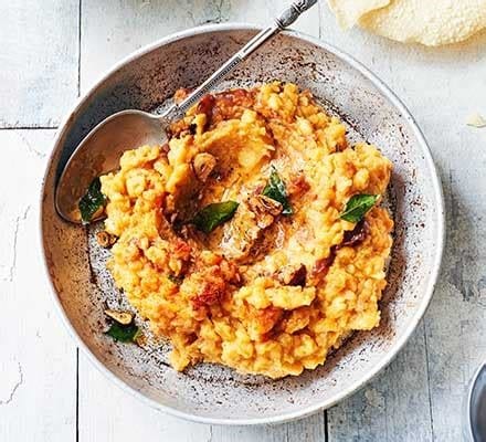 Lentilles corail au curry